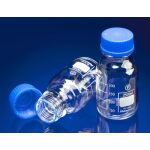 Bottles, 50 ml, with Blue Screw Cap