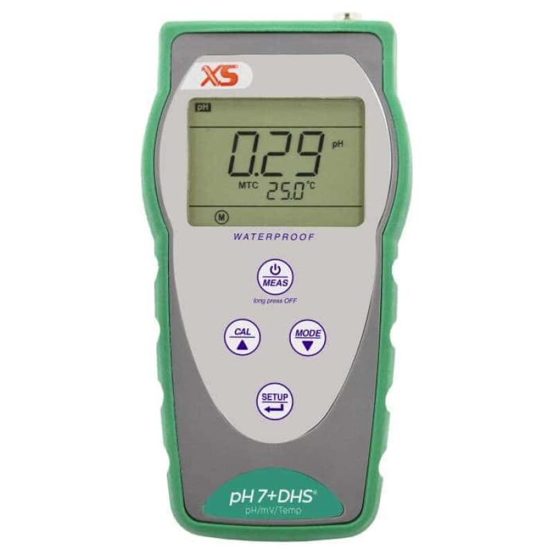 pH 7 + DHS Portable pH meter WITHOUT electrical + ATC + S7-BNC cable - Image 3