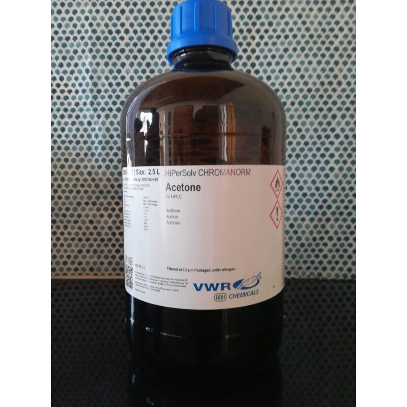 Acetone 99,9% HPLC Grade 2,5Lt GL Btl