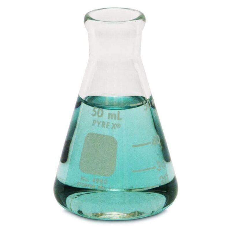Erlenmeyer Flask, 50ml Narrow Neck(Conical Flask)*