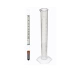 Alcoholmeter 0-100% + 1 Measuring Cylinder