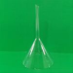 Funnel, Glass 150mm D, Stemm 16mm