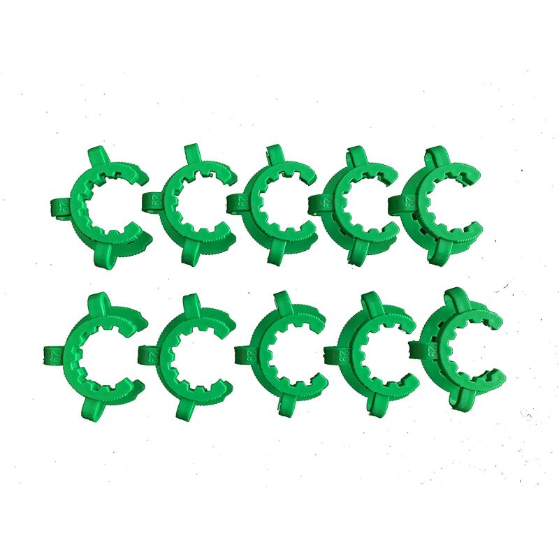 Keck Clip for Conical Joint POM KC NS24 Green
