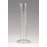 Measuring Cylinder, Round  Base, Plastic
