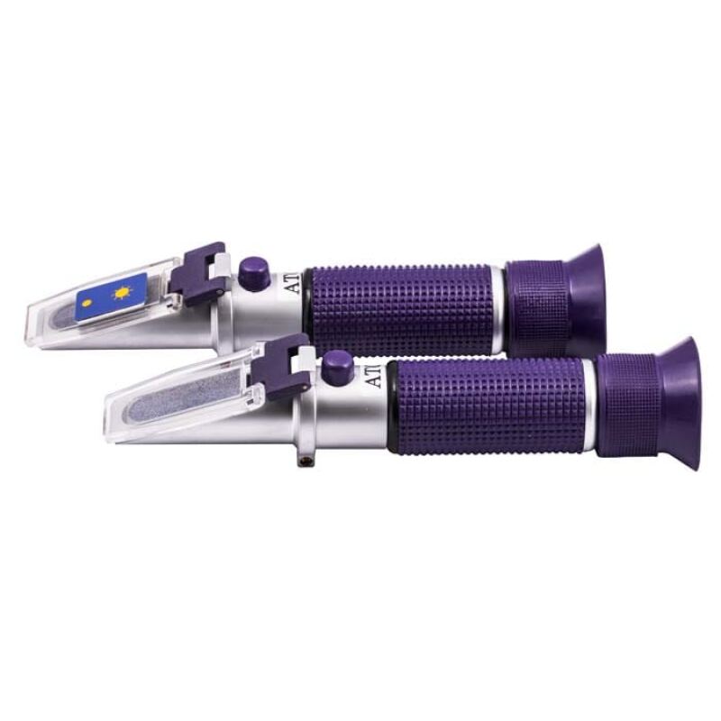 Optical Refractometer 107,  0-35%Brix ,0-28KM/Babo Std Cover No LED