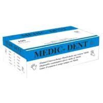 Nitrile Gloves Blue powder free medic dent 100/box Large