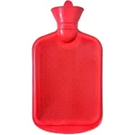 Blue Hot Water Bottle, 2 Quart Capacity