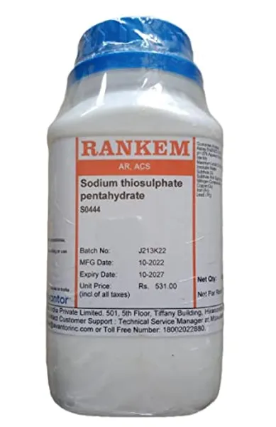 Sodium Thiosulphate Pentahydrate AR 500g