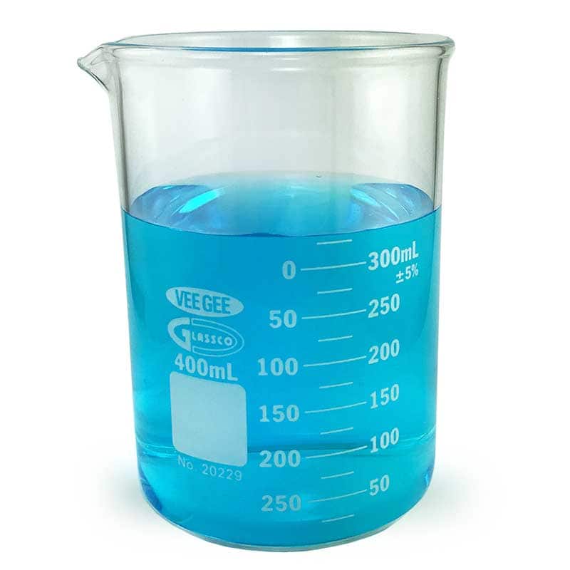 Beaker, Glass Low Form 400ml*