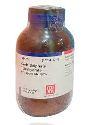 Ceric Sulphate Tetrahydrate AR 100g