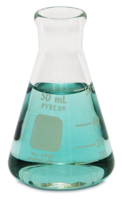 Erlenmeyer Flask, 50ml Narrow Neck(Conical Flask)*