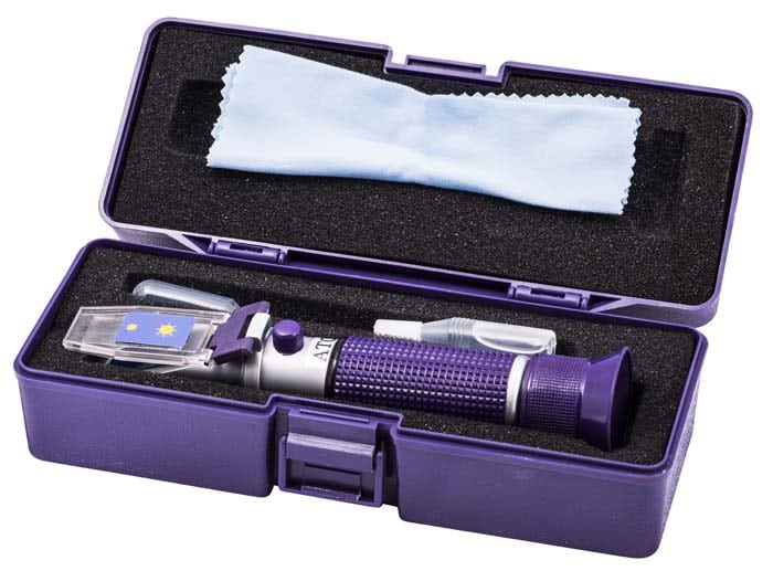 Optical Refractometer 104 for Honey,58-92%Sugar12-27%Water38-43°Baume Std Cover No LED - Image 2