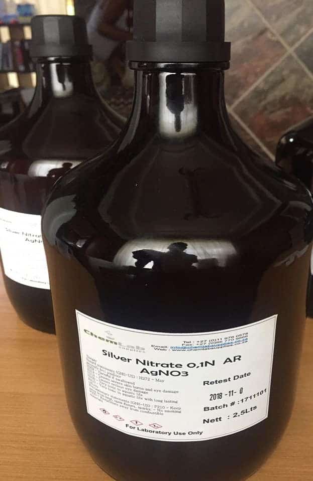 Silver Nitrate 0,1N AR 2,5Lt
