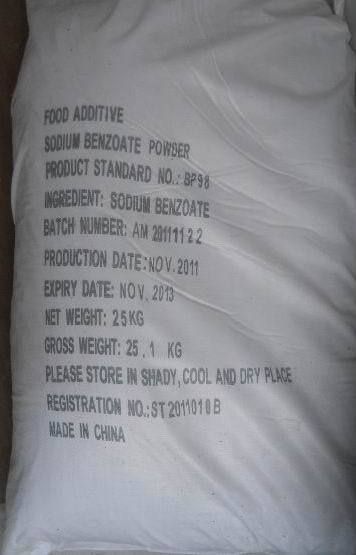 Sodium Benzoate BP, 25Kg